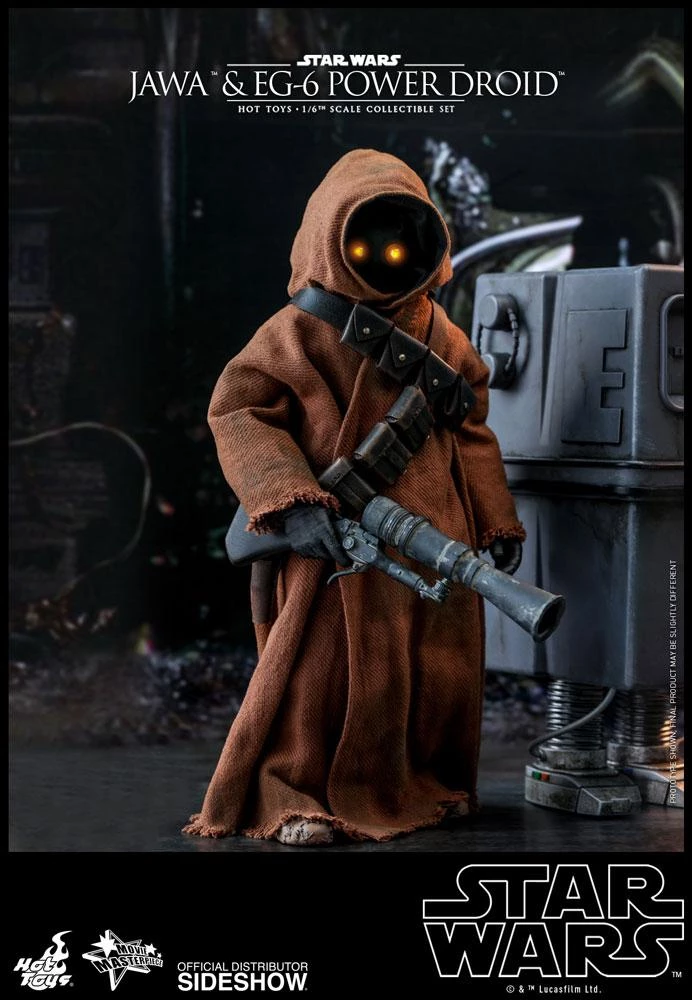 Hot Toys Movie Masterpiece 1/6 Scale Figure - Star Wars Episode IV: A New Hope - Jawa & EG-6 Power Droid Movies / TV / Sports 4 Hot Toys Movie Masterpiece 1/6 Scale Figure - Star Wars Episode IV: A New Hope - Jawa & EG-6 Power Droid Movies / TV / Sports