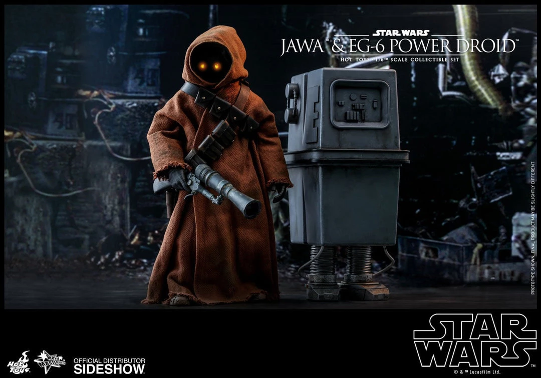 Hot Toys Movie Masterpiece 1/6 Scale Figure - Star Wars Episode IV: A New Hope - Jawa & EG-6 Power Droid Movies / TV / Sports 14 Hot Toys Movie Masterpiece 1/6 Scale Figure - Star Wars Episode IV: A New Hope - Jawa & EG-6 Power Droid Movies / TV / Sports