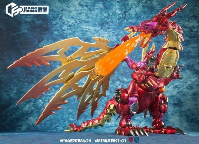 Jiangxing JX Metalbeast 01 Winged Dragon Transformers 7 Jiangxing JX Metalbeast 01 Winged Dragon Transformers