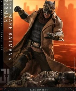 Pre-Orders Hot Toys Movie Masterpiece 1/6 Scale Figure - Zack Snyder's Justice League - Knightmare Batman And Superman