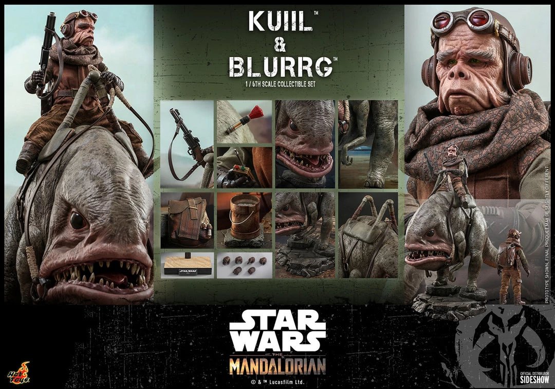 Pre-Orders Hot Toys - Kuiil & Blurrg™ Sixth Scale Figure (The Mandalorian) 21 Pre-Orders Hot Toys - Kuiil & Blurrg™ Sixth Scale Figure (The Mandalorian)
