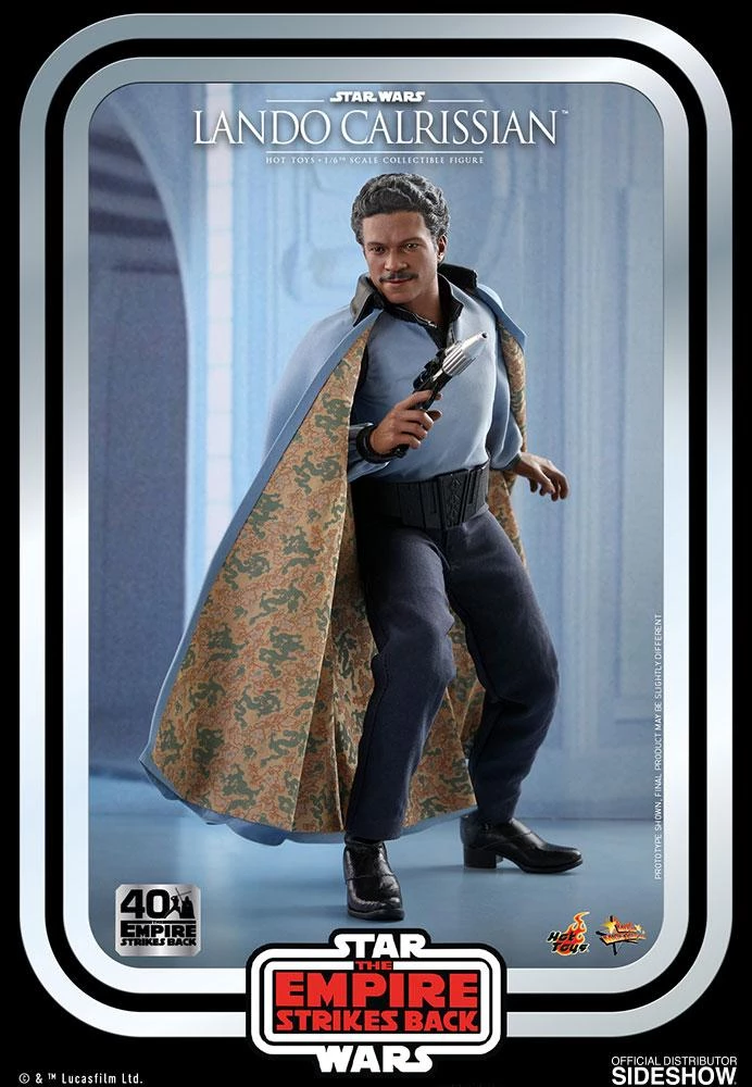 Movies / TV / Sports Hot Toys Movie Masterpiece - Star Wars: The Empire Strikes Back 40th Anniversary Collection - Lando Calrissian 19 Movies / TV / Sports Hot Toys Movie Masterpiece - Star Wars: The Empire Strikes Back 40th Anniversary Collection - Lando Calrissian
