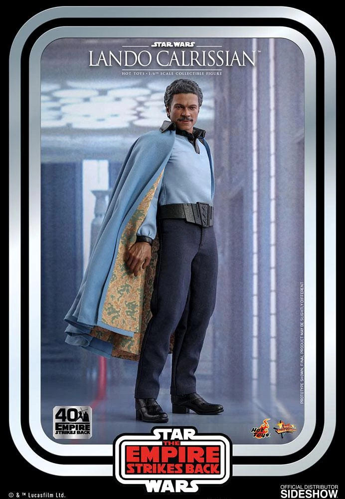 Movies / TV / Sports Hot Toys Movie Masterpiece - Star Wars: The Empire Strikes Back 40th Anniversary Collection - Lando Calrissian 14 Movies / TV / Sports Hot Toys Movie Masterpiece - Star Wars: The Empire Strikes Back 40th Anniversary Collection - Lando Calrissian
