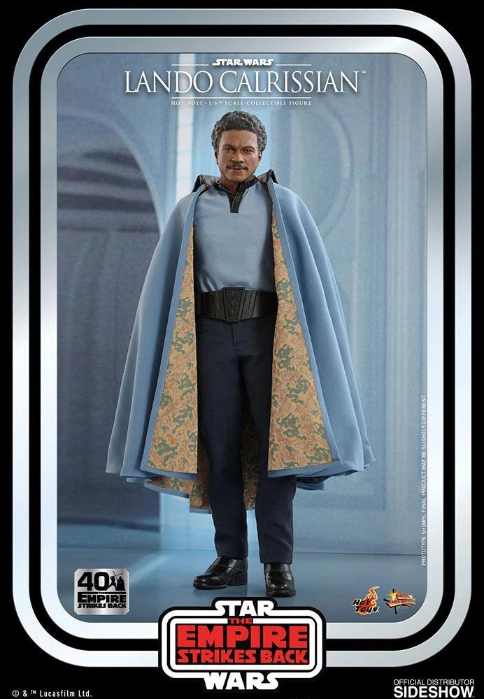 Movies / TV / Sports Hot Toys Movie Masterpiece - Star Wars: The Empire Strikes Back 40th Anniversary Collection - Lando Calrissian 15 Movies / TV / Sports Hot Toys Movie Masterpiece - Star Wars: The Empire Strikes Back 40th Anniversary Collection - Lando Calrissian