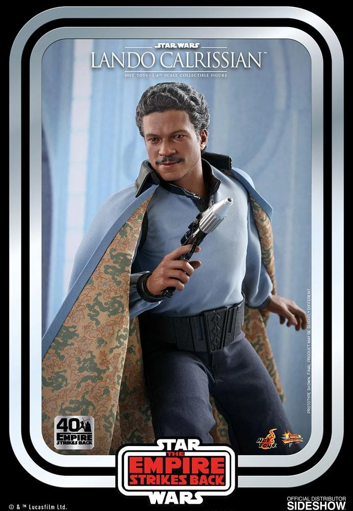 Movies / TV / Sports Hot Toys Movie Masterpiece - Star Wars: The Empire Strikes Back 40th Anniversary Collection - Lando Calrissian 12 Movies / TV / Sports Hot Toys Movie Masterpiece - Star Wars: The Empire Strikes Back 40th Anniversary Collection - Lando Calrissian