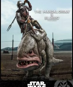 Pre-Orders Hot Toys - Mandalorian™ & Blurrg™ Sixth Scale Figure Set (The Mandalorian)