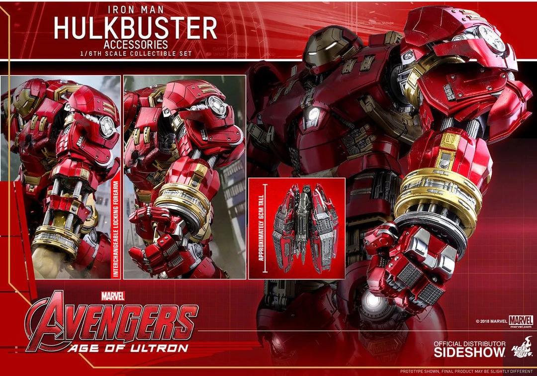 Comics Hot Toys Movie Masterpiece 1/6 Scale Figure - Avengers: Age Of Ultron - Hulkbuster Accessories (Figure Not Included) 13 Comics Hot Toys Movie Masterpiece 1/6 Scale Figure - Avengers: Age Of Ultron - Hulkbuster Accessories (Figure Not Included)