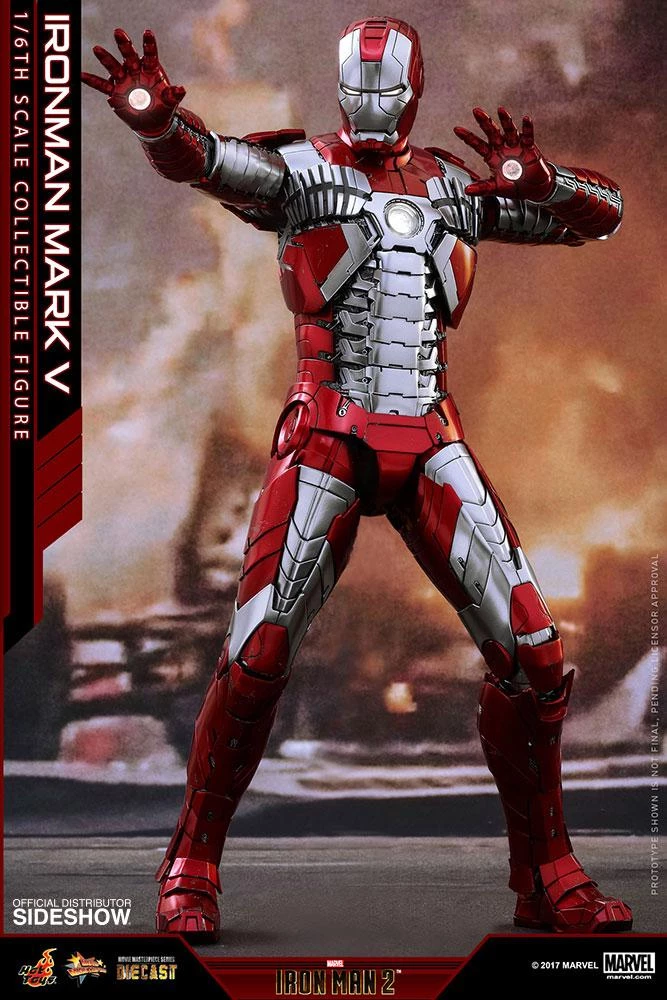 Hot Toys Movie Masterpiece Series - Iron Man Mark V - Reissue 4 Hot Toys Movie Masterpiece Series - Iron Man Mark V - Reissue