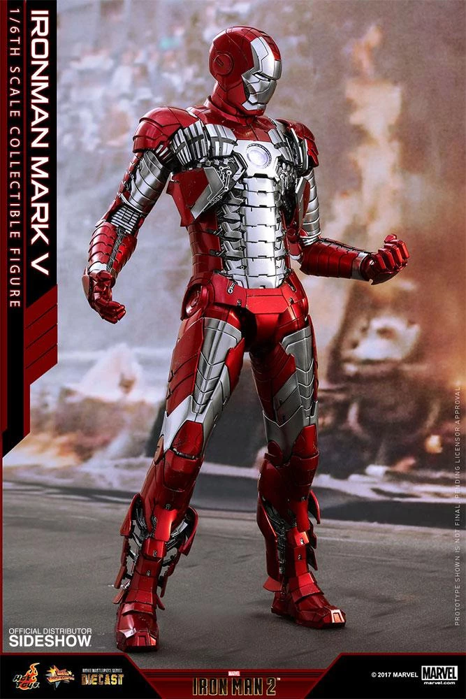 Hot Toys Movie Masterpiece Series - Iron Man Mark V - Reissue 5 Hot Toys Movie Masterpiece Series - Iron Man Mark V - Reissue