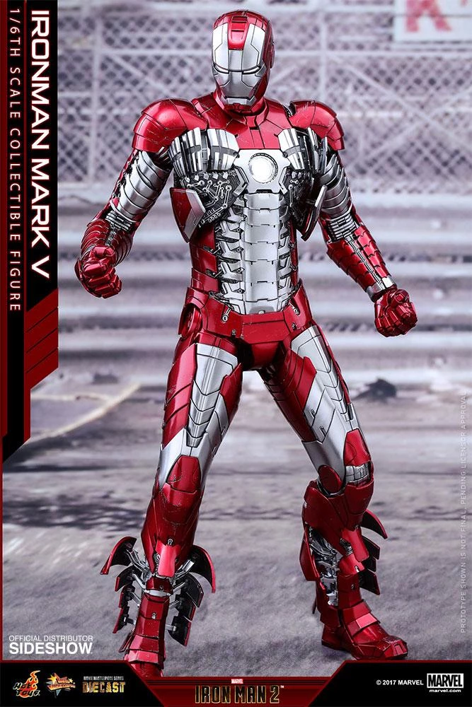 Hot Toys Movie Masterpiece Series - Iron Man Mark V - Reissue 9 Hot Toys Movie Masterpiece Series - Iron Man Mark V - Reissue