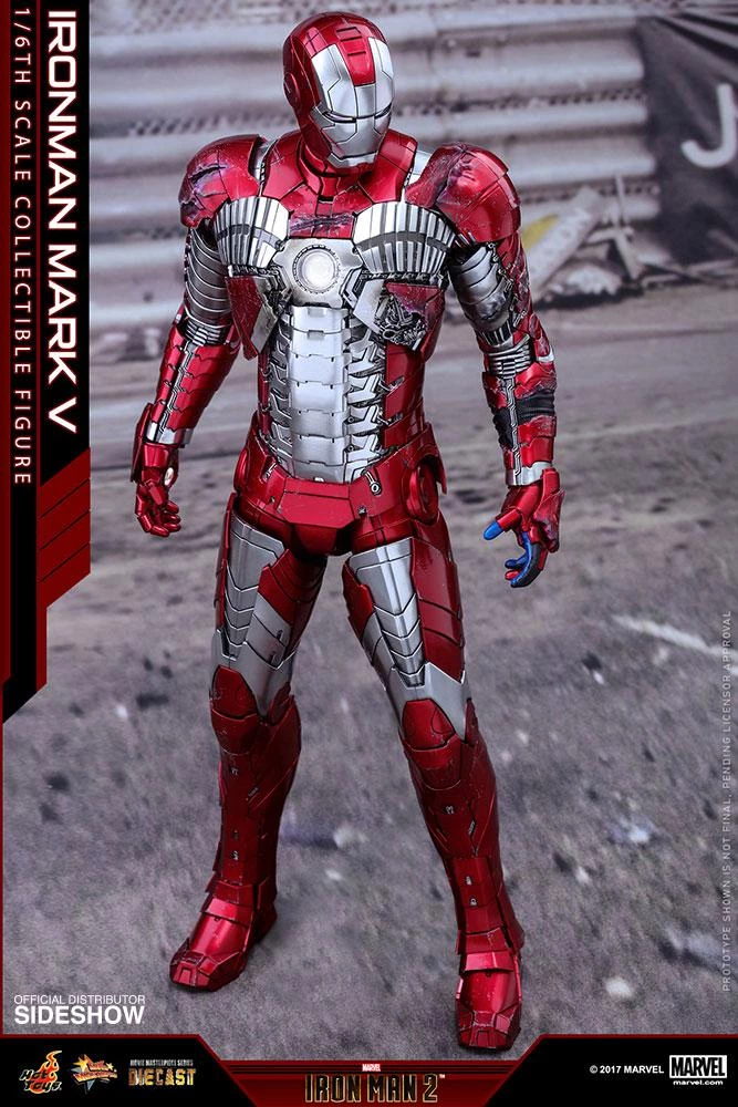 Hot Toys Movie Masterpiece Series - Iron Man Mark V - Reissue 8 Hot Toys Movie Masterpiece Series - Iron Man Mark V - Reissue