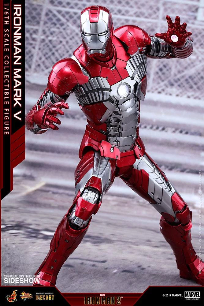 Hot Toys Movie Masterpiece Series - Iron Man Mark V - Reissue 13 Hot Toys Movie Masterpiece Series - Iron Man Mark V - Reissue