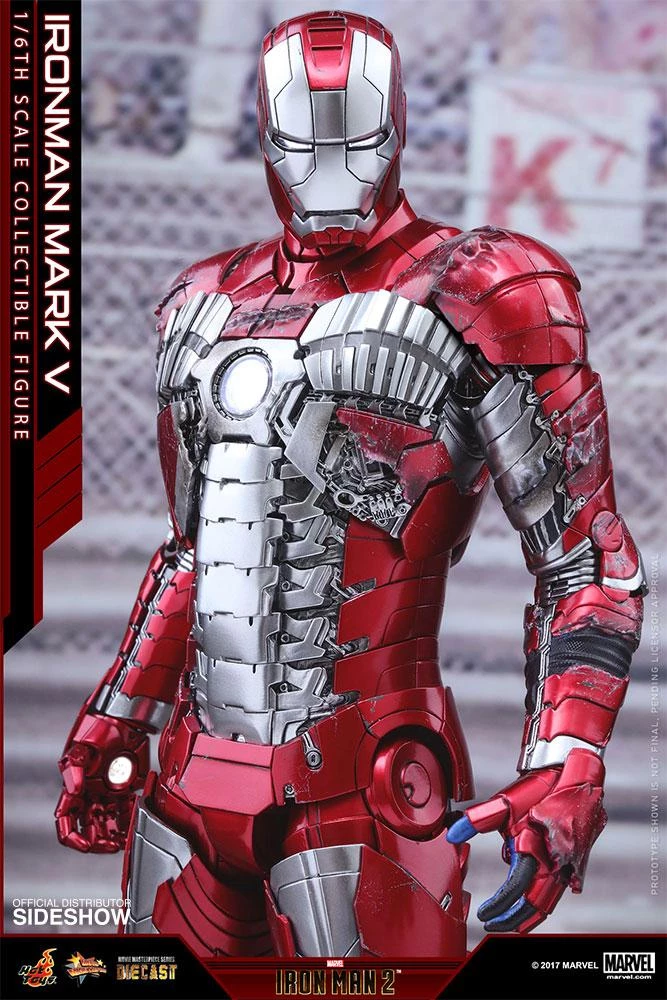 Hot Toys Movie Masterpiece Series - Iron Man Mark V - Reissue 10 Hot Toys Movie Masterpiece Series - Iron Man Mark V - Reissue