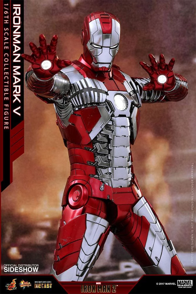 Hot Toys Movie Masterpiece Series - Iron Man Mark V - Reissue 11 Hot Toys Movie Masterpiece Series - Iron Man Mark V - Reissue