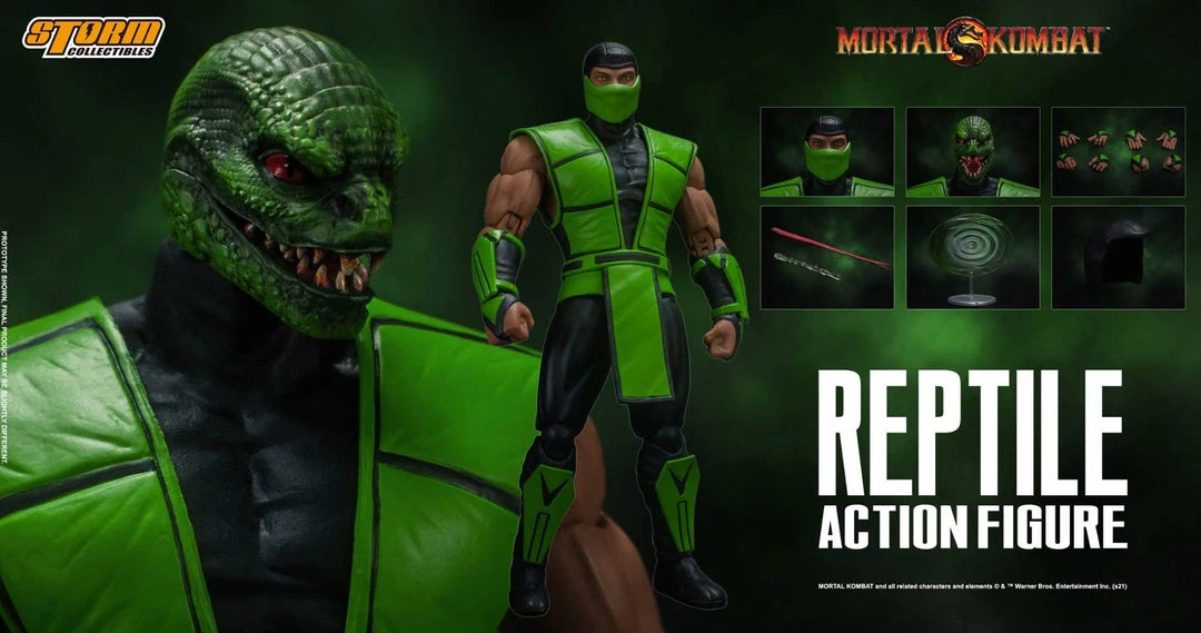 Storm Collectibles - Mortal Kombat VS Series - Reptile Video Games 13 Storm Collectibles - Mortal Kombat VS Series - Reptile Video Games