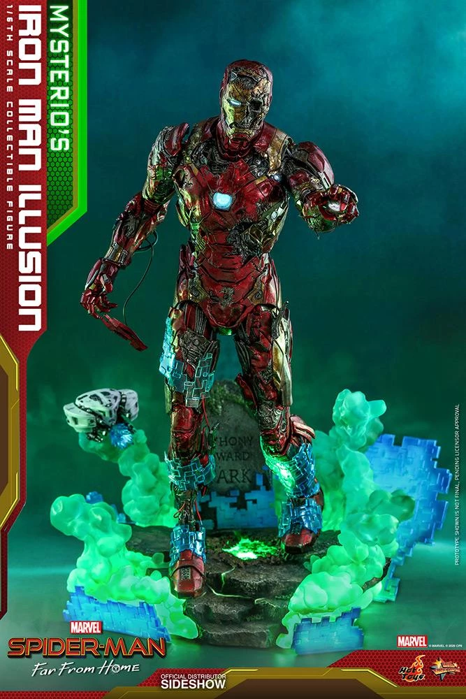 Hot Toys Movie Masterpiece 1/6 Scale Figure - Mysterio's Iron Man Illusion (Spider-Man: Far From Home) Pre-Orders 6 Hot Toys Movie Masterpiece 1/6 Scale Figure - Mysterio's Iron Man Illusion (Spider-Man: Far From Home) Pre-Orders