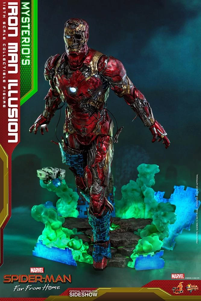 Hot Toys Movie Masterpiece 1/6 Scale Figure - Mysterio's Iron Man Illusion (Spider-Man: Far From Home) Pre-Orders 9 Hot Toys Movie Masterpiece 1/6 Scale Figure - Mysterio's Iron Man Illusion (Spider-Man: Far From Home) Pre-Orders