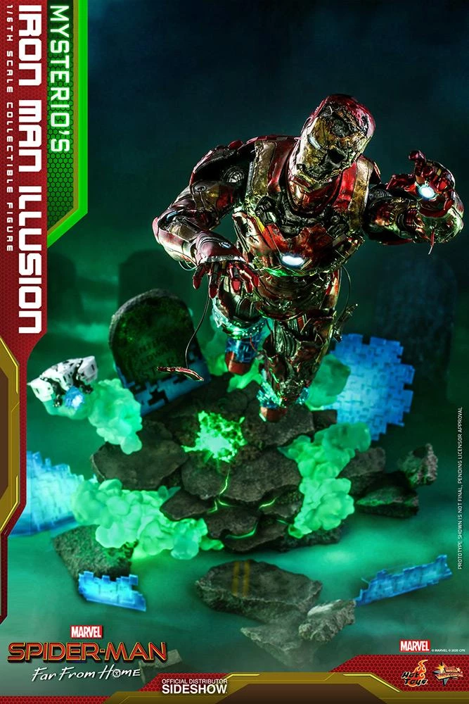 Hot Toys Movie Masterpiece 1/6 Scale Figure - Mysterio's Iron Man Illusion (Spider-Man: Far From Home) Pre-Orders 10 Hot Toys Movie Masterpiece 1/6 Scale Figure - Mysterio's Iron Man Illusion (Spider-Man: Far From Home) Pre-Orders