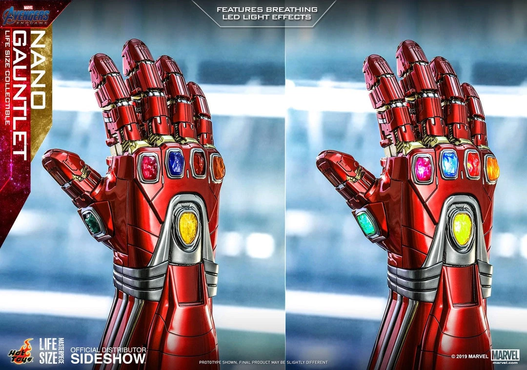 Hot Toys Movie Masterpiece 1/1 Scale Life-Size Replica - Nano Gauntlet (Avengers: Endgame) Comics 8 Hot Toys Movie Masterpiece 1/1 Scale Life-Size Replica - Nano Gauntlet (Avengers: Endgame) Comics