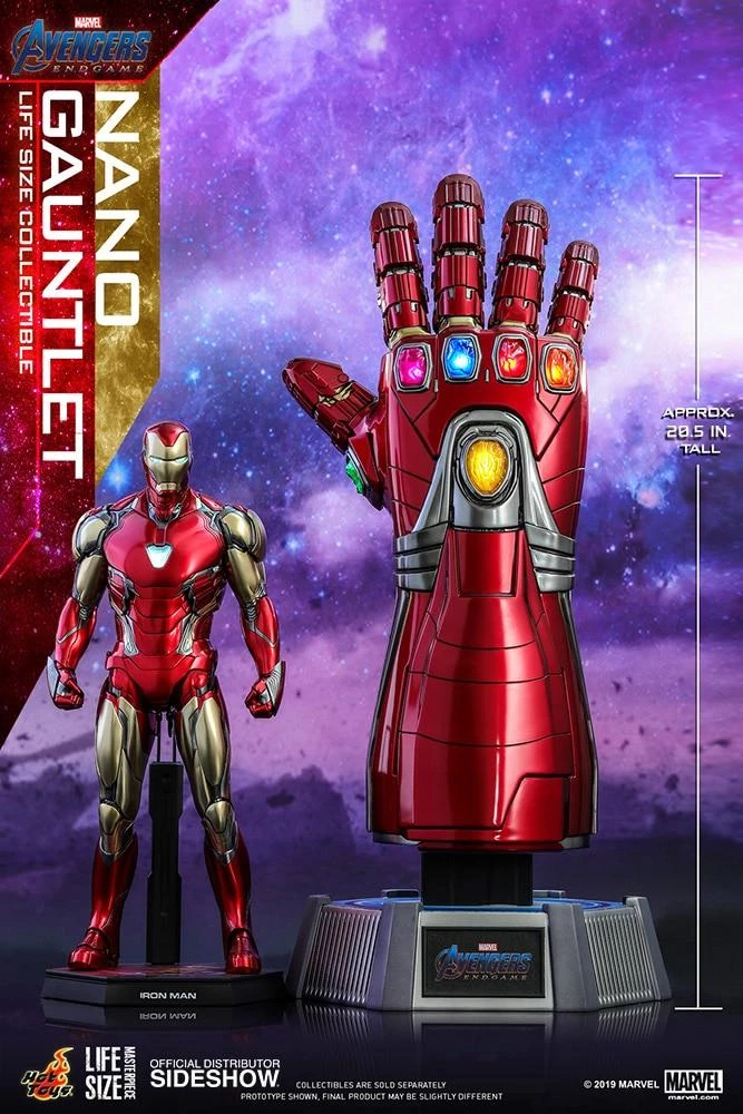 Hot Toys Movie Masterpiece 1/1 Scale Life-Size Replica - Nano Gauntlet (Avengers: Endgame) Comics 5 Hot Toys Movie Masterpiece 1/1 Scale Life-Size Replica - Nano Gauntlet (Avengers: Endgame) Comics