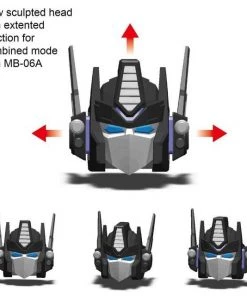 Fans Hobby Master Builder Series MB-11A Black God Armor Transformers 19 Fans Hobby Master Builder Series MB-11A Black God Armor Transformers
