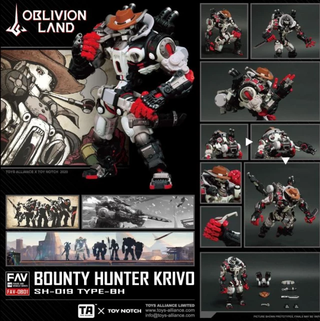 Toys Alliance - Oblivion Land - FAV-OB01 Bounty Hunter Krivo 10 Toys Alliance - Oblivion Land - FAV-OB01 Bounty Hunter Krivo