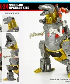 DNA Designs - DK-24 - Upgrade Kit For Transformers Studio Series 86-06 Grimlock & Wheelie