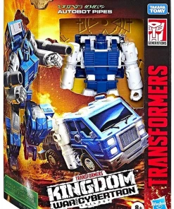 Hasbro Transformers War For Cybertron: Kingdom Deluxe Pipes 10 Hasbro Transformers War For Cybertron: Kingdom Deluxe Pipes