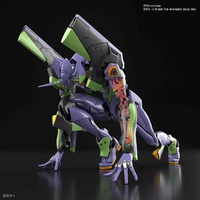 Bandai RG Evangelion - Evangelion EVA-01 Unit-01 DX W/ Platform Set 7 Bandai RG Evangelion - Evangelion EVA-01 Unit-01 DX W/ Platform Set