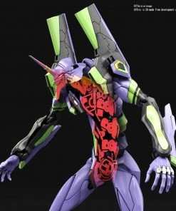 Bandai RG Evangelion - Evangelion EVA-01 Unit-01 DX W/ Platform Set 24 Bandai RG Evangelion - Evangelion EVA-01 Unit-01 DX W/ Platform Set