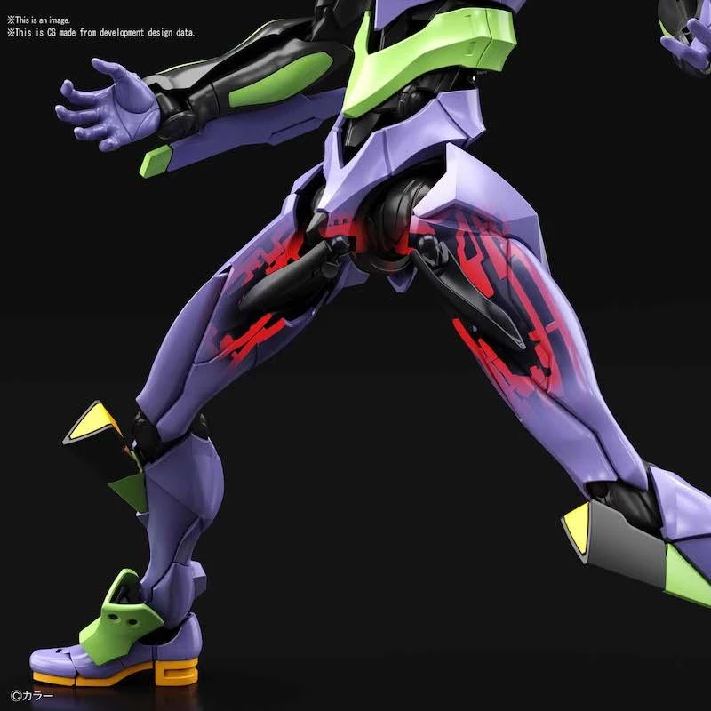 Bandai RG Evangelion - Evangelion EVA-01 Unit-01 DX W/ Platform Set 6 Bandai RG Evangelion - Evangelion EVA-01 Unit-01 DX W/ Platform Set