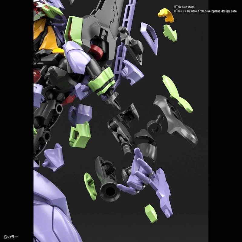Bandai RG Evangelion - Evangelion EVA-01 Unit-01 DX W/ Platform Set 13 Bandai RG Evangelion - Evangelion EVA-01 Unit-01 DX W/ Platform Set