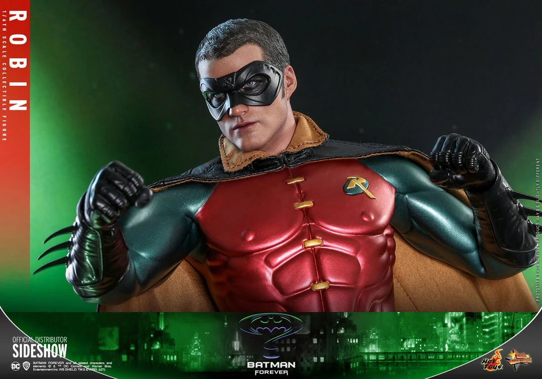 Hot Toys Movie Masterpiece 1/6 Scale Figure - "Batman Forever" - Robin 14 Hot Toys Movie Masterpiece 1/6 Scale Figure - "Batman Forever" - Robin