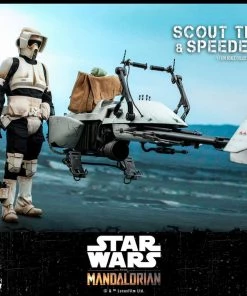 Hot Toys - The Mandalorian - Scout Trooper And Speeder Bike Movies / TV / Sports 36 Hot Toys - The Mandalorian - Scout Trooper And Speeder Bike Movies / TV / Sports