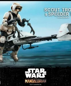 Hot Toys - The Mandalorian - Scout Trooper And Speeder Bike Movies / TV / Sports 32 Hot Toys - The Mandalorian - Scout Trooper And Speeder Bike Movies / TV / Sports