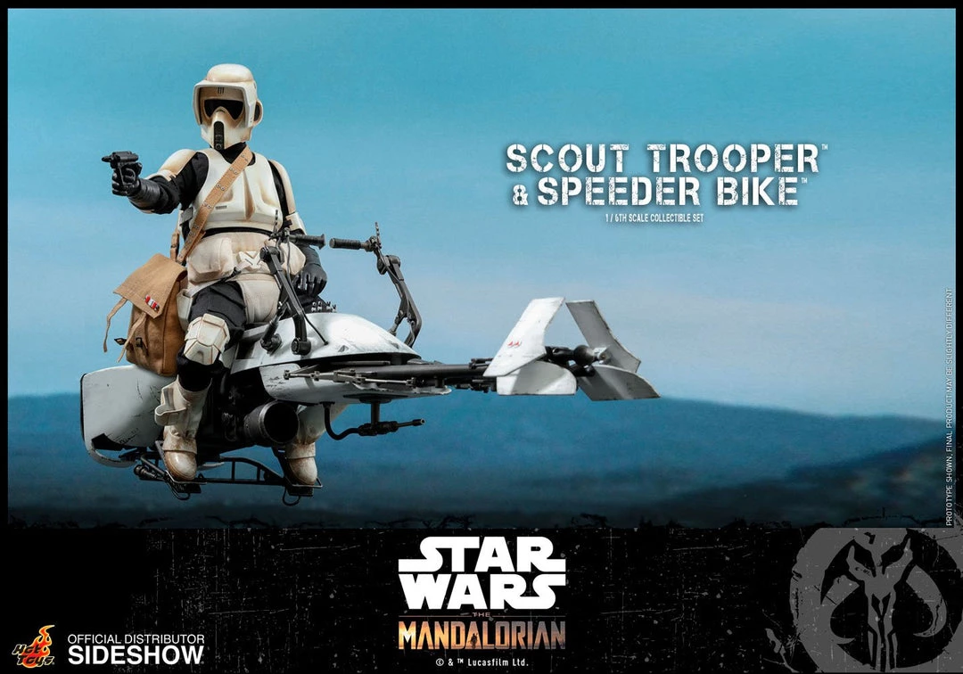 Hot Toys - The Mandalorian - Scout Trooper And Speeder Bike Movies / TV / Sports 8 Hot Toys - The Mandalorian - Scout Trooper And Speeder Bike Movies / TV / Sports