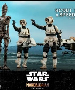 Hot Toys - The Mandalorian - Scout Trooper And Speeder Bike Movies / TV / Sports 44 Hot Toys - The Mandalorian - Scout Trooper And Speeder Bike Movies / TV / Sports