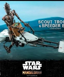 Hot Toys - The Mandalorian - Scout Trooper And Speeder Bike Movies / TV / Sports 41 Hot Toys - The Mandalorian - Scout Trooper And Speeder Bike Movies / TV / Sports