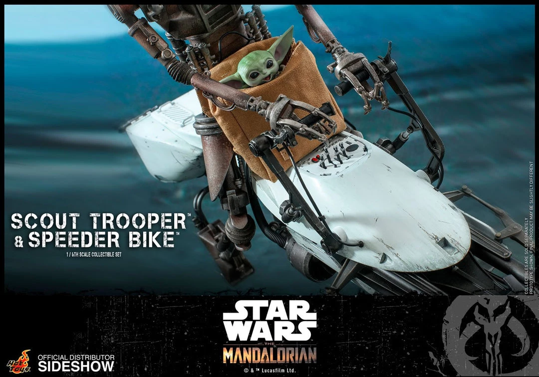 Hot Toys - The Mandalorian - Scout Trooper And Speeder Bike Movies / TV / Sports 23 Hot Toys - The Mandalorian - Scout Trooper And Speeder Bike Movies / TV / Sports