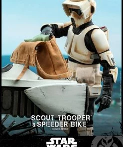 Hot Toys - The Mandalorian - Scout Trooper And Speeder Bike Movies / TV / Sports 28 Hot Toys - The Mandalorian - Scout Trooper And Speeder Bike Movies / TV / Sports