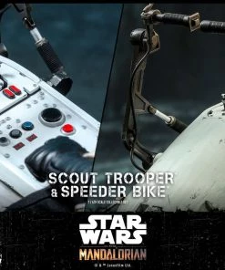 Hot Toys - The Mandalorian - Scout Trooper And Speeder Bike Movies / TV / Sports 39 Hot Toys - The Mandalorian - Scout Trooper And Speeder Bike Movies / TV / Sports