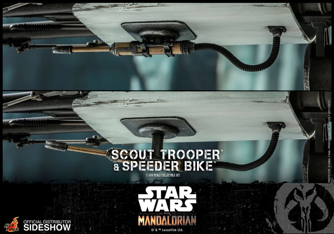 Hot Toys - The Mandalorian - Scout Trooper And Speeder Bike Movies / TV / Sports 15 Hot Toys - The Mandalorian - Scout Trooper And Speeder Bike Movies / TV / Sports