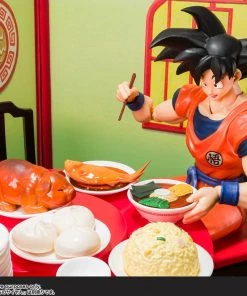 Bandai S.H. Figuarts DragonBall Z - Goku Hara Hachi Bun Me Eating Scene Set Anime