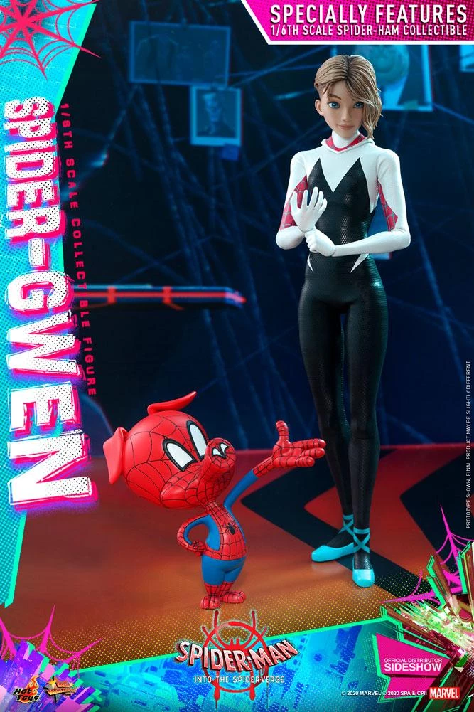 Comics Hot Toys Movie Masterpiece 1/6 Scale Figure - Spider-Gwen (Spider-Man: Into The Spider-Verse) 13 Comics Hot Toys Movie Masterpiece 1/6 Scale Figure - Spider-Gwen (Spider-Man: Into The Spider-Verse)