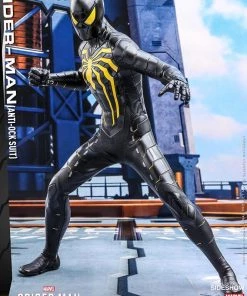 Hot Toys Video Game Masterpiece 1/6 Scale Figure - Spider-Man (Anti-Ock Suit) - Deluxe Version