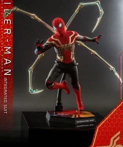 Pre-Orders Hot Toys Movie Masterpiece 1/6 Scale Figure - Spider-Man (Integrated Suit) - Spider-Man: No Way Home