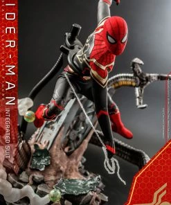 Pre-Orders Hot Toys Movie Masterpiece 1/6 Scale Figure - Spider-Man (Integrated Suit) - Spider-Man: No Way Home