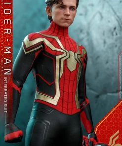 Pre-Orders Hot Toys Movie Masterpiece 1/6 Scale Figure - Spider-Man (Integrated Suit) - Spider-Man: No Way Home