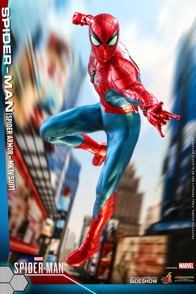 Comics Hot Toys - 1/6 Scale Figure - Spider-Man (Spider-Armor MK IV Suit) 4 Comics Hot Toys - 1/6 Scale Figure - Spider-Man (Spider-Armor MK IV Suit)