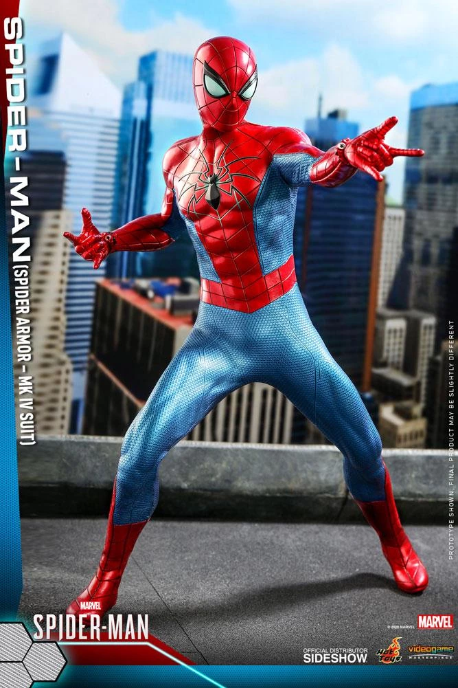Comics Hot Toys - 1/6 Scale Figure - Spider-Man (Spider-Armor MK IV Suit) 8 Comics Hot Toys - 1/6 Scale Figure - Spider-Man (Spider-Armor MK IV Suit)